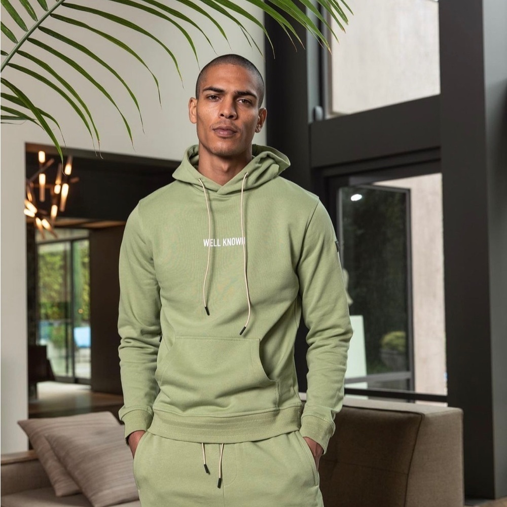 Well Known Studios The Broome Pullover Hoodie Moss Size Large